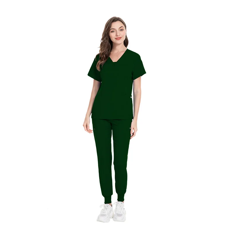 

Quick Drying Stylish Medical Work Uniform Set Doctors and Nurses in Beauty Salon Pet Hospital Dental Clinic and Operating Room