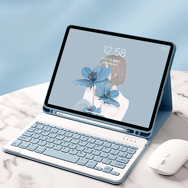 2021 Keyboard Case For Ipad Air 4 3 2 1 Case 10.2 7th 8th