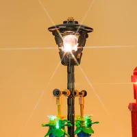 Brick Bling LED light model 21347 is suitable for Red London Telephone Box block gifts (only including lighting accessories) 5