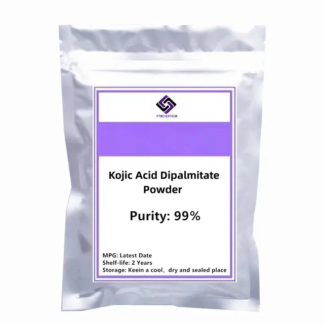 Kojic acid dipalmitate powder with 99% purity,Cosmetic-grade skin care ingredients,free shipping