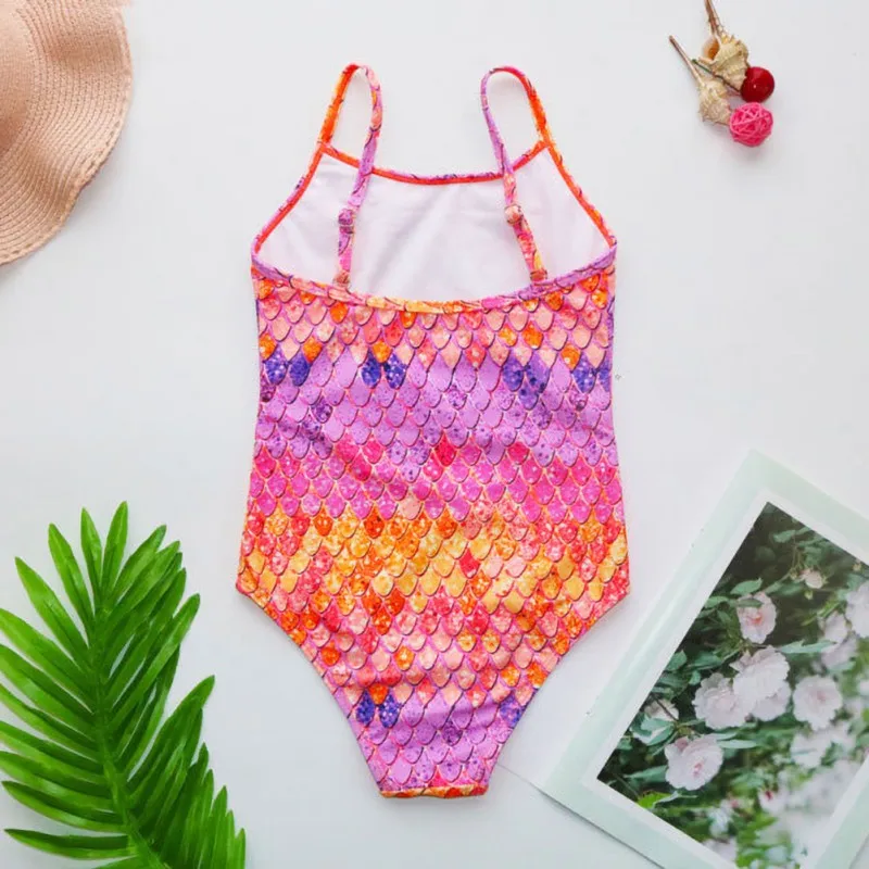 3-14Years Kids Girls Swimsuit One Piece Swimsuit Summer Baby Teens Fashion Mermaid Swimwear Children Beachwear Kid Swimming Suit children swimwear swimsuit one piece
