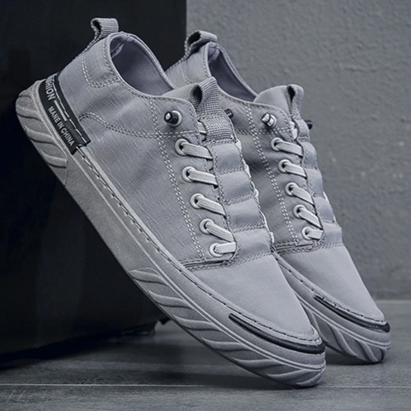 

Кроссовки мужские с вулканизированной подошвой, повседневная обувь на плоской подошве, уличные спортивные беговые кеды, лето 2024