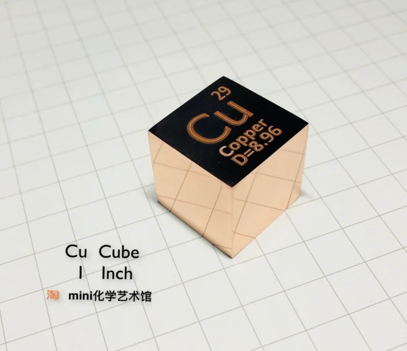 

【 One Inch Mirror version 】 Match Box Mirror Copper Cube Copper Cube period phenotype Cube Cu
