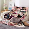 Hwang In Yeop Soft Flannel Blanket Kd Star Poster Blanket Sofa Bed Bedroom Living Room Portable Home Travel Break Blanket 6