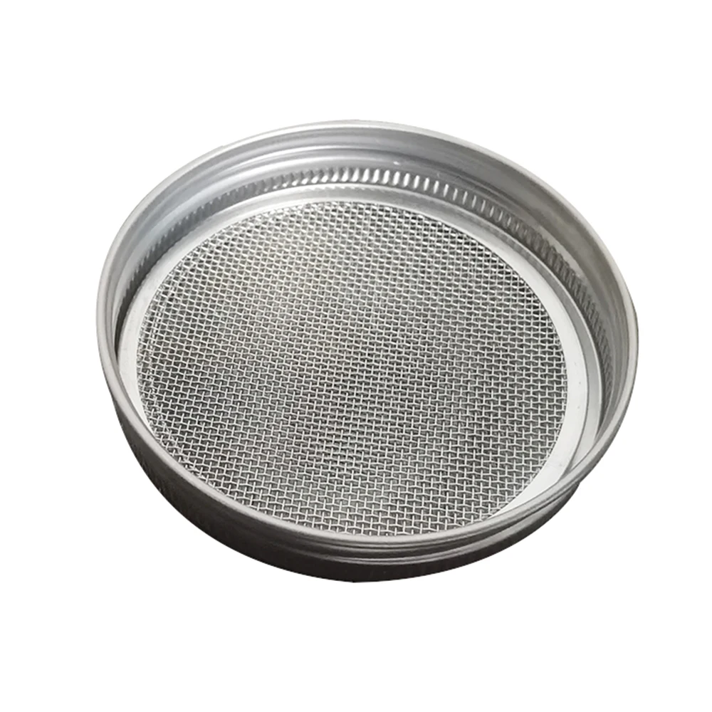 Seed Sprouter Germination Cover Sprouting Mason Jars With Stainless Steel Strainer Screen Lids Stainless Steel Germinator Stand