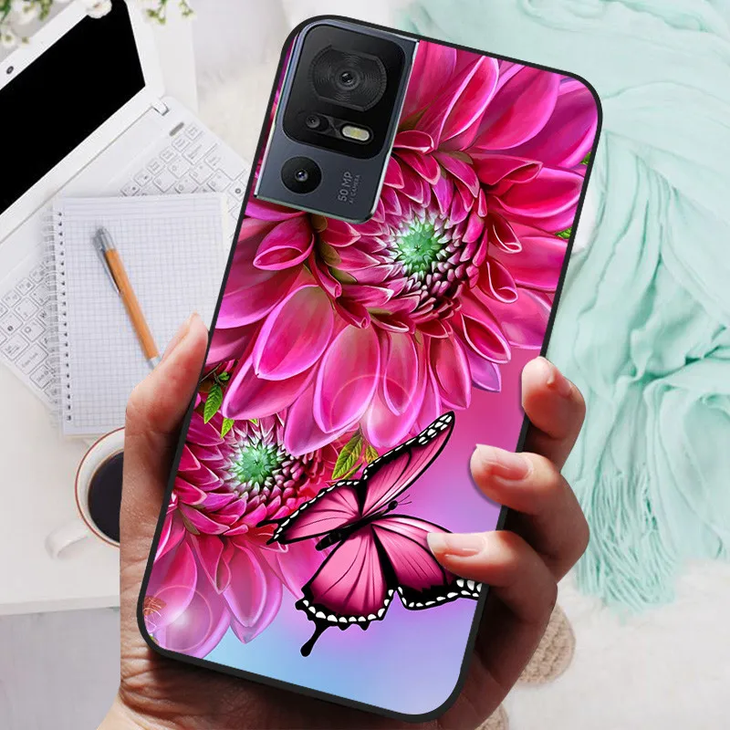 Black Lion and Wolf Silicone Soft Phone Case - Protective Shell
