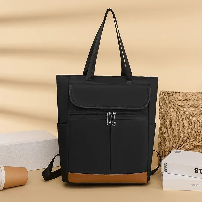 Oxford waterproof women's business backpack, fashionable female student backpack, computer bag, leisure travel bag сумка женская 2