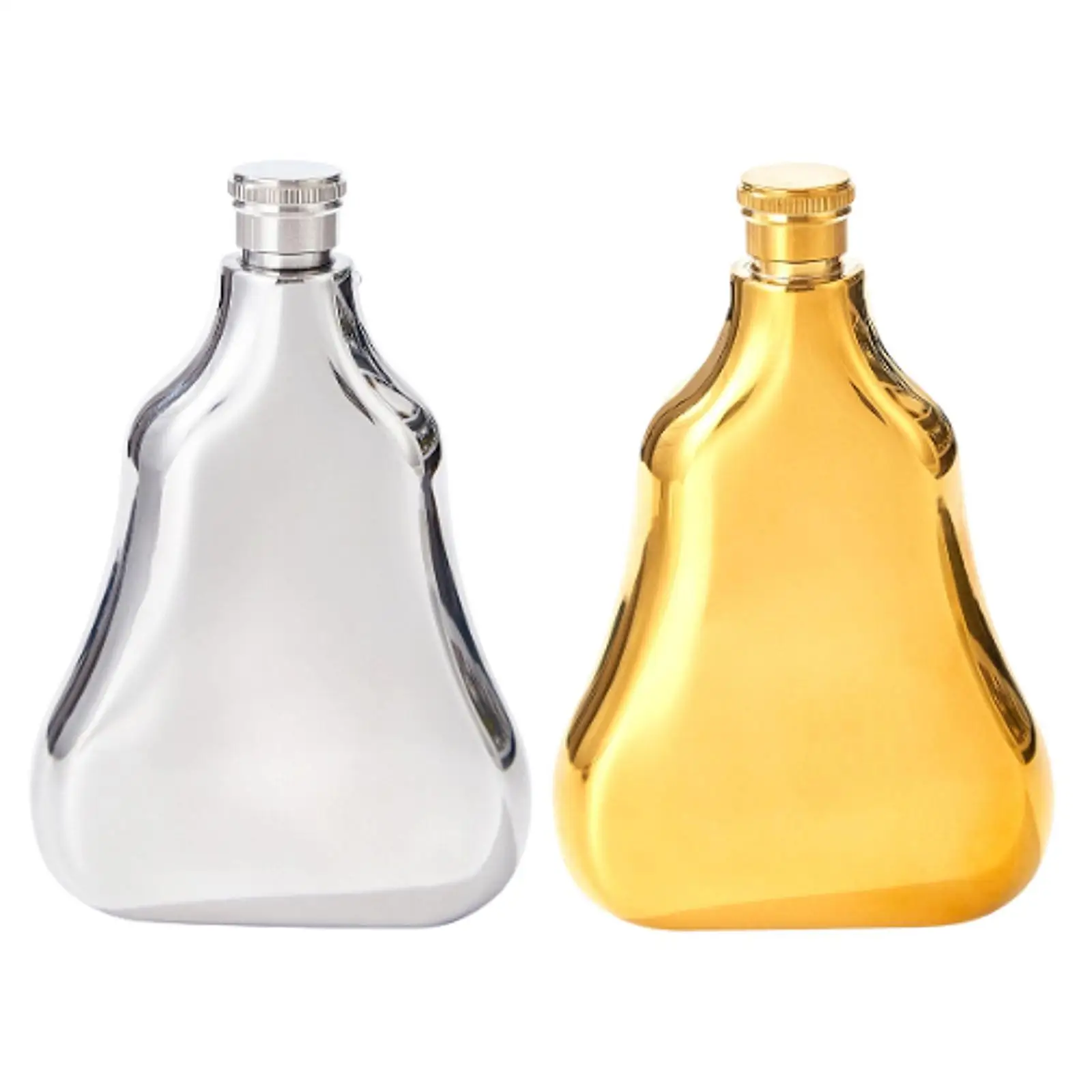 Hip Bottle with Cover Barbecue 6oz Birthday Gift Party Hiking Compact Reusable Small Outdoor Multiuse Pocket