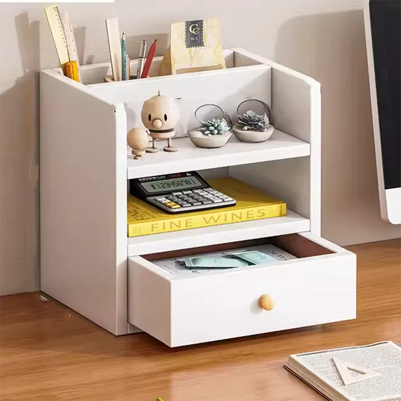 

Removable Shelf Subject Books Desk Drawable Organizer Shelf Drawable Storage Estante Para Libros Modular Furniture