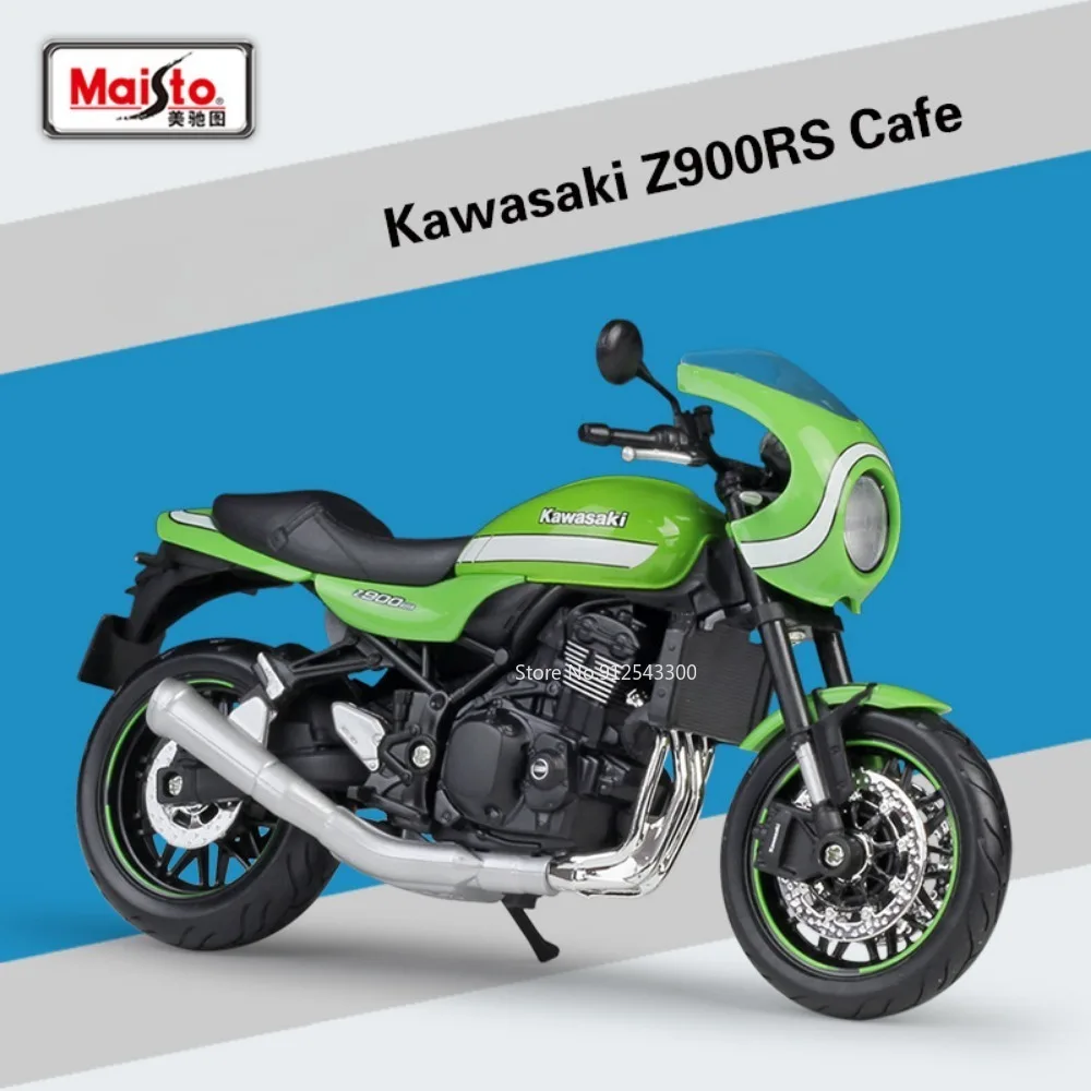 1/12 Kawasaki Z900RS Toy Motorcycle Model Alloy Diecast Static Simulation Model Motorcycle Toys for Boys Birthday Gift Souvenirs 6