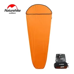 Ultralight Portable Camping Sleeping Bag Liner by Naturehike (Orange)