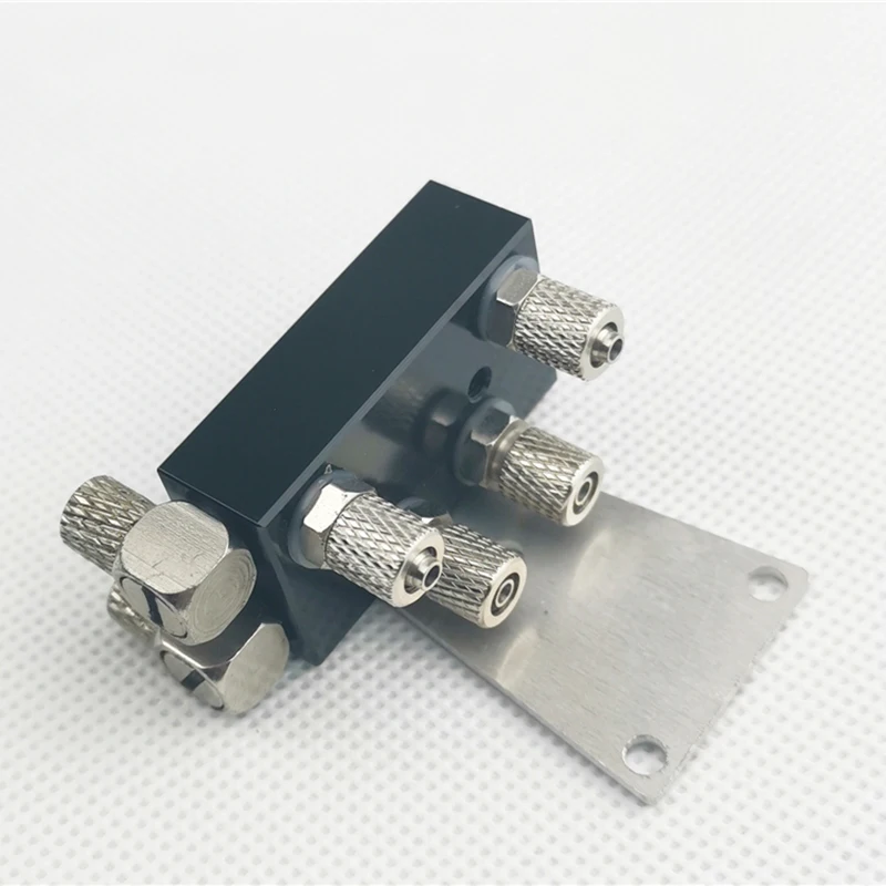 RC Hydraulikmodell Big Arm Sub-Öl-Schaltkreisblock Zweiwege-Dreiwegeventilblock 1/14 1/12 Baggermodellzubehör