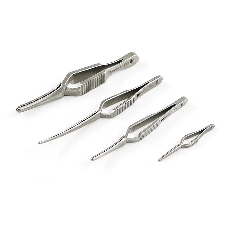 Surgical Instruments Arterial Venous Vascular Clip Hemostat Stainless Steel Closer Temporarily Block The Venous Cross Hemostatic Clip