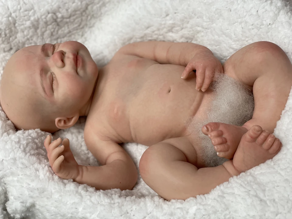 【リボーンドール】 PASCALE 33CM & 45CM Girl Pascale All Silicone Painted/Unpainted Full Body