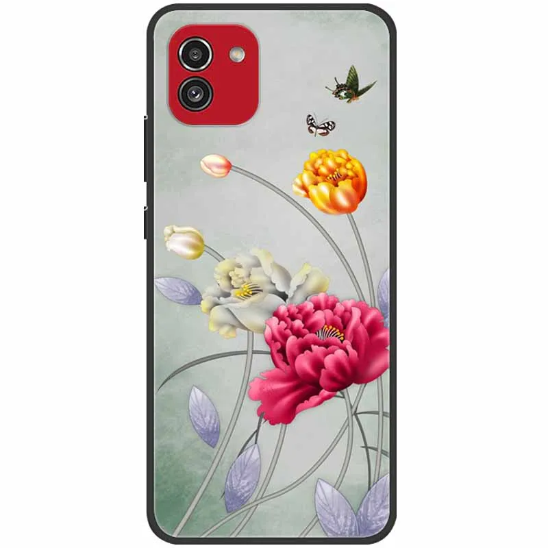 For Samsung A03 Case A035F Shockproof Soft Silicone TPU Phone Cover For Samsung Galaxy A03 Case 6.5 inch A 03 Capa Coque Cool mobile pouch Cases & Covers