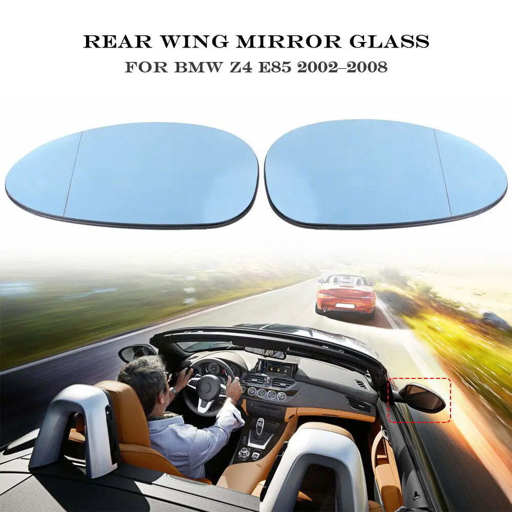 For BMW E90 E85 Car Mirror Heating Side Mirror Glass Rearview Mirror Lens for E92 E91 E93 E82 E88 E86 Z4 51167157247 51167157246 2