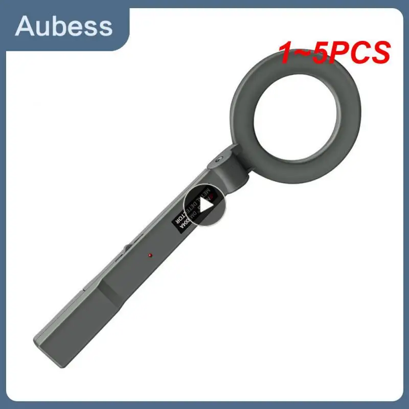 1~5PCS Metal Detector DM3004A Portable Handheld Folding Metal Finder Tracker Pinpointer Alarm Sensitive Search Coil Metal Detect