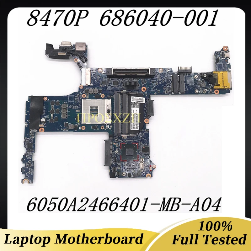 

Материнская плата для ноутбука HP 8470P 686040-001 686040-501 686040-601 6050A2466401-MB-A04 с SLJ8A QM77 100% хорошо работает