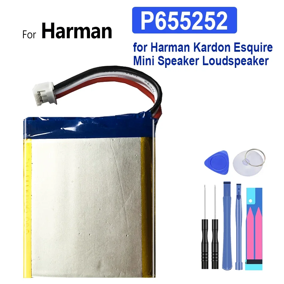 

Battery For Harman Kardon, P655252, Mini Speaker, Loudspeaker