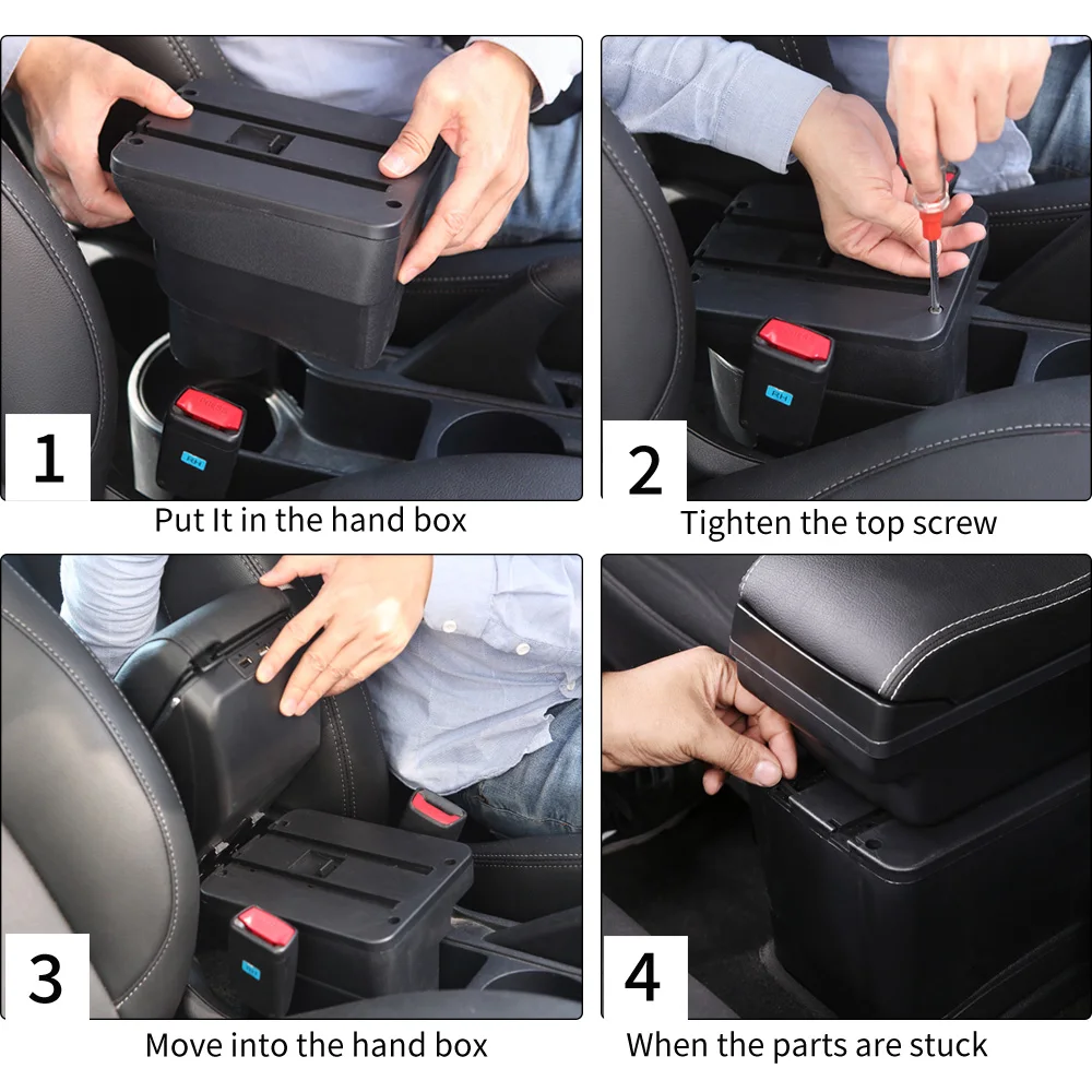 Käsinojan asennuksessa käytetyt osat