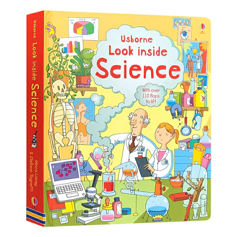 

Usborne Look Inside Science, детские книги в возрасте от 3 до 6 лет, английские Популярные научные книжки, 9781409551287