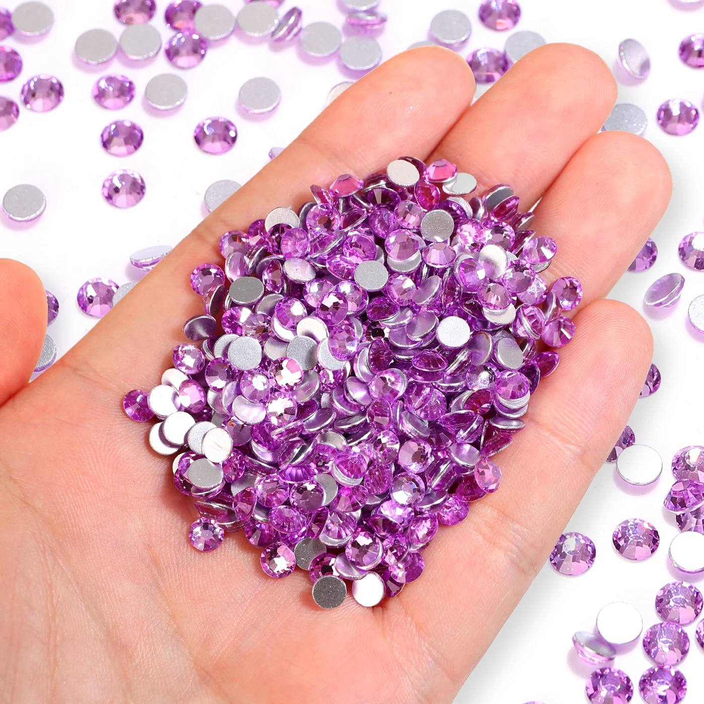 Neue Glas Flatback Strass nicht Hot Fix Strass Steine Steine Perlen Glas Schmuck Charme Nail Art Dekorationen Schmuck Zubehör – Detail 32