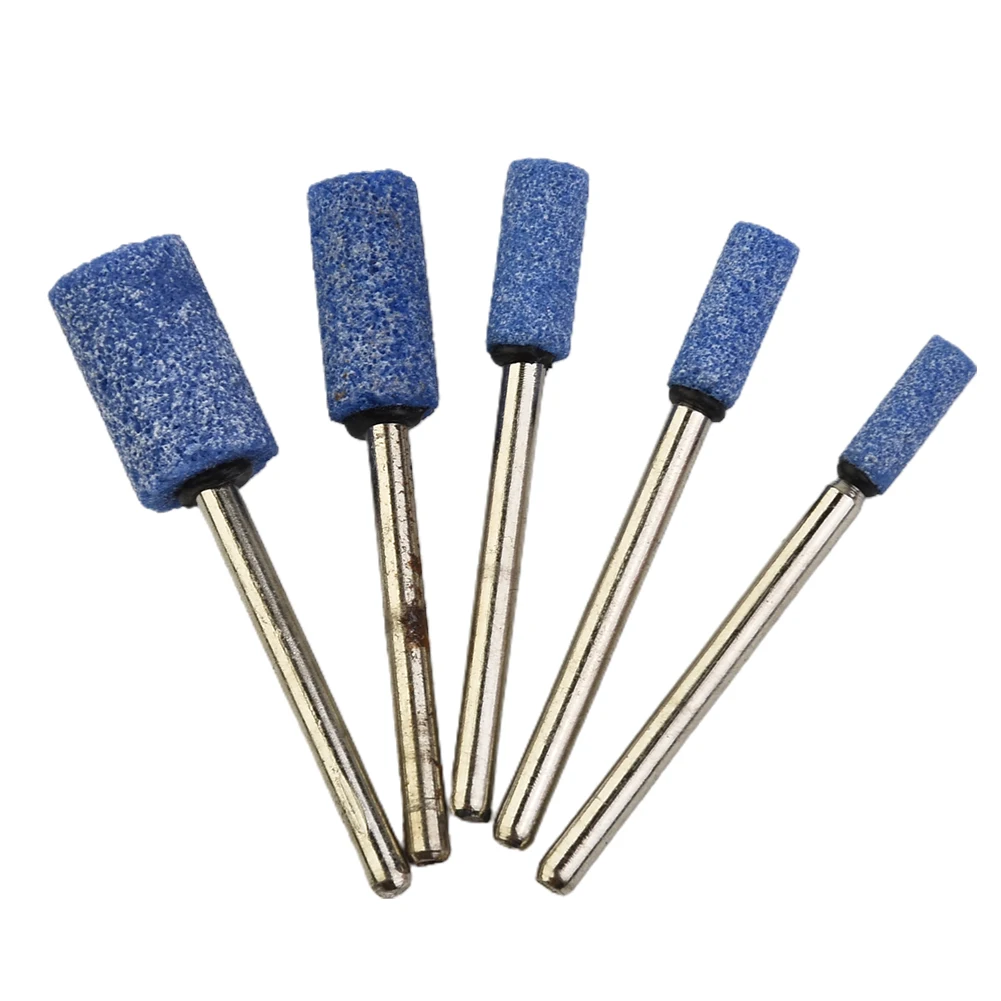 10pcs Grinding Head Ceramic Stone Polishing Drill Bit Sanding Wheel For Grinder Rotary Power Tools Accessories kt 3010jewelry polisher barrel polishing machinetimer change rotary barrel accessories for natural stone metal parts polishing