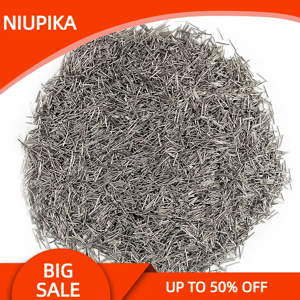 NIUPIKA 1000g Magnetic Polishing Pins Stainless Steel Tool Mini Tumbler Accessories Jewelry Finishing Cleaning Polishing Needles