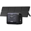 Solar Generator Mega 1 1024Wh with 240W Solar Panel, LFP Battery 2000W Portable Power Station Fast Charging to 100% within an 1