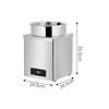 3/7 Liters Commercial Brown Sugar Pearl Insulation Pot Tapioca Pearl Heat Preservation Warmer Machine for Milk Tea Shop 3