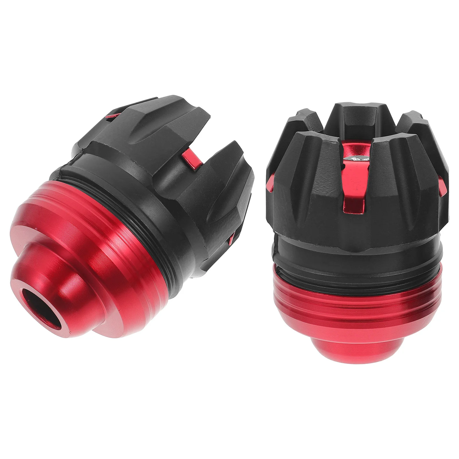 오토바이 프론트 포크 컵 프레임 슬라이더, 오토바이 휠, 알루미늄 합금 크래시 보호대, 2 개 