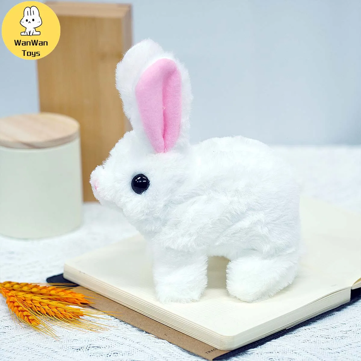 Cute Rabbit Plush Doll Electric Toy Children's Birthday Christmas Gift Universal for Boys and Girls 4