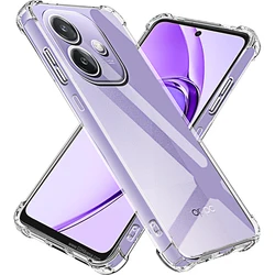 Transparent Shockproof TPU Protective Phone Case with Camera Lens Protection for oppo A3Pro