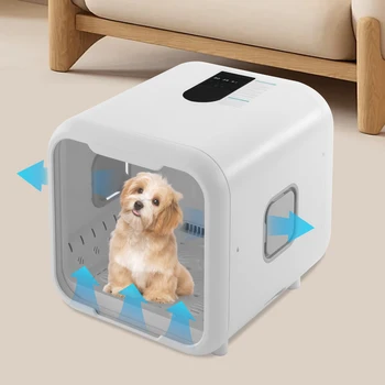 Fully Automatic Intelligent Pet Drying Box, Portable Cat and Dog Small Drying Box, Drying Machine, Pet Cleaning Supplies 1