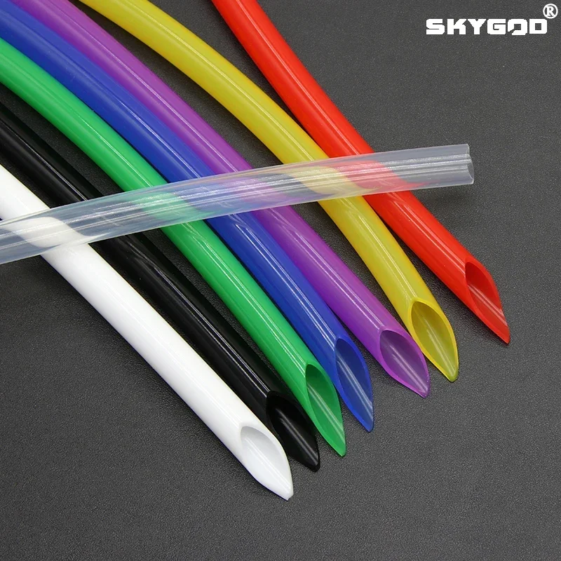 Food Grade Silicone Hose Flexible Rubber Tube 1~20mm Drink Pipe Multicolor