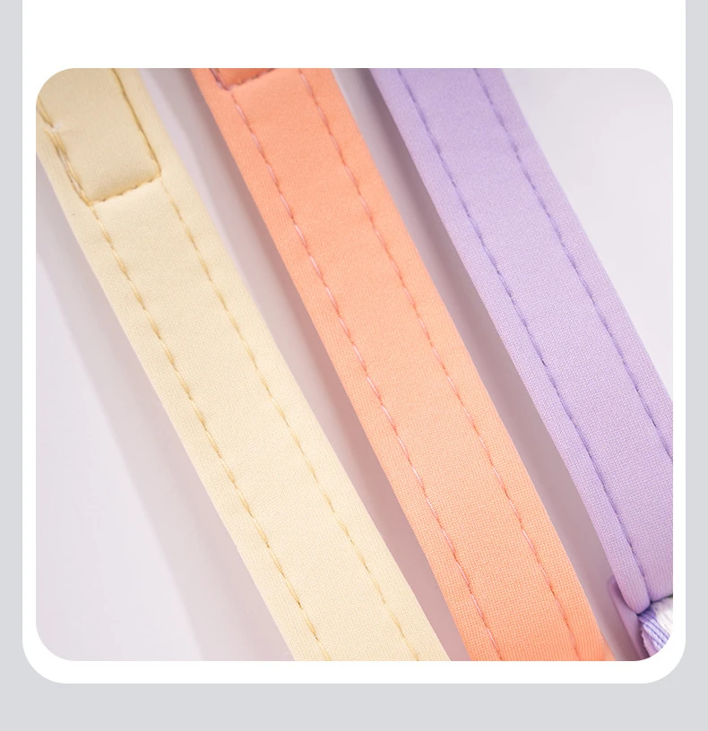 Adjustable Cotton Dog Collar With Plastic Buckle For Pets_voghion.com