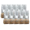 10pcs High-Yield Mushroom Cultivation Bags PP Sterilized Hydrated Grain Bag Filter Patch Substrate Mushroom Spawns Bag 2