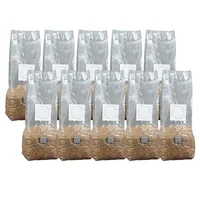 10pcs High-Yield Mushroom Cultivation Bags PP Sterilized Hydrated Grain Bag Filter Patch Substrate Mushroom Spawns Bag 2