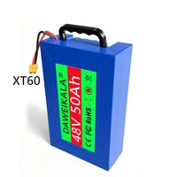 Transport rapide en Air 48V nouvelle batterie au Lithium Power18650 pleine capacité 20-50AH batterie au Lithium adaptée pour 250-2000W 2