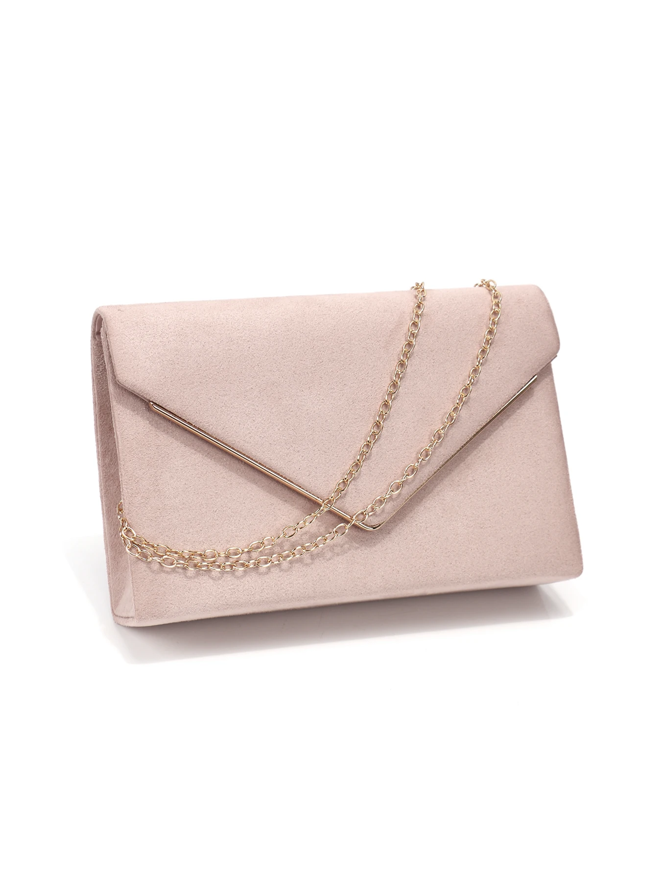 Velvet Evening Clutch Bags with Shoulder Chain for Women