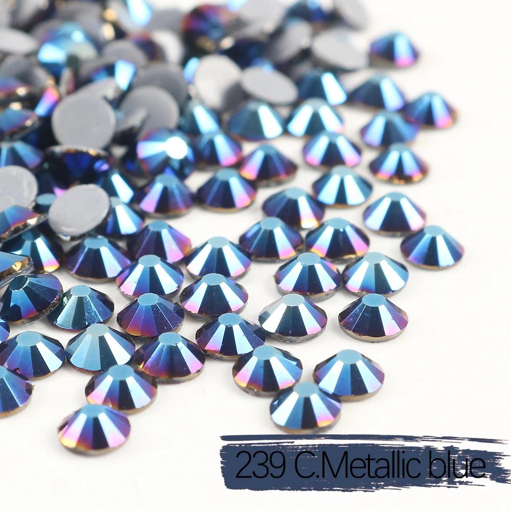 Sparkling Crystal Glass Rhinestones for Clothing and Garment Decoration