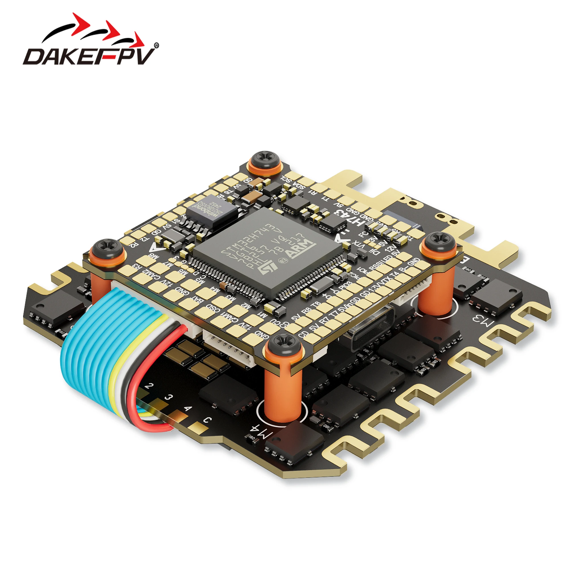 รูปสินค้า ชุดควบคุมโดรนแข่ง FPV ประสิทธิภาพสูง รองรับแบตเตอรี่ 12S