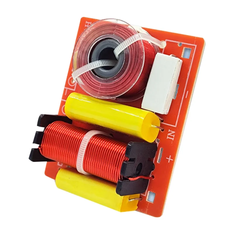 Speaker 2 Way Audio Board Frequency Divider Treble Bass 2 Unit Crossover Filters 120W Bookshelf HIFI Speaker Divider DIY hifi speaker