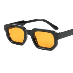 Luxury Vintage Rectangle Frame Sunglasses - Fashion Retro UV400 Sun Glasses (As Picture)