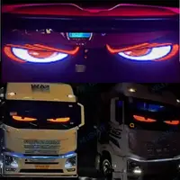 1/2pcs Demon Eyes App Control DIY Programmable LED Panel Flexible Display Light LED Car Sign Animation LED Matrix Pixel Panel 2