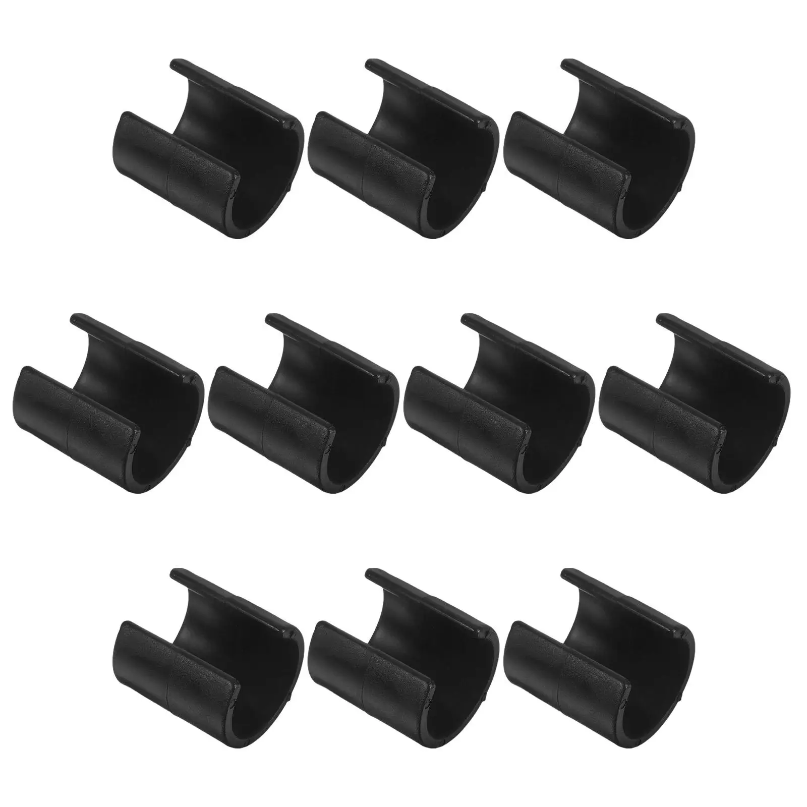 10 Pcs Corner Flag Buckles Marker Pole Clips Soccer Goal Straps Football Referee Chain Clip Agility Poles Team Sports Souvenirs
