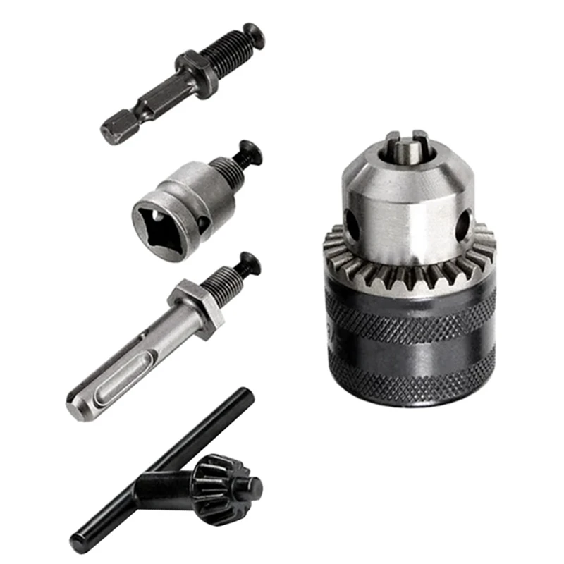 1.5-10Mm 1/16In- 3/8In capacità chiave trapano adattatore chiave mandrino 1/2In presa quadrata femmina adattatore mandrino autobloccante facile da usare