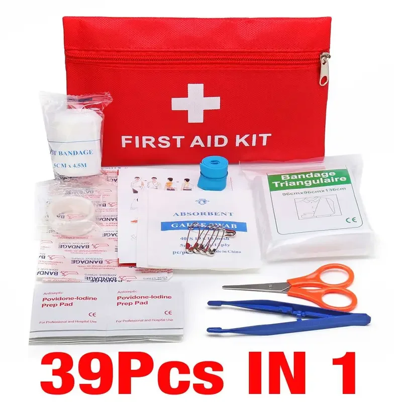 various types portable emergency survival set first aid kit for medicines outdoor camping hiking medical bag emergency handbag details 3