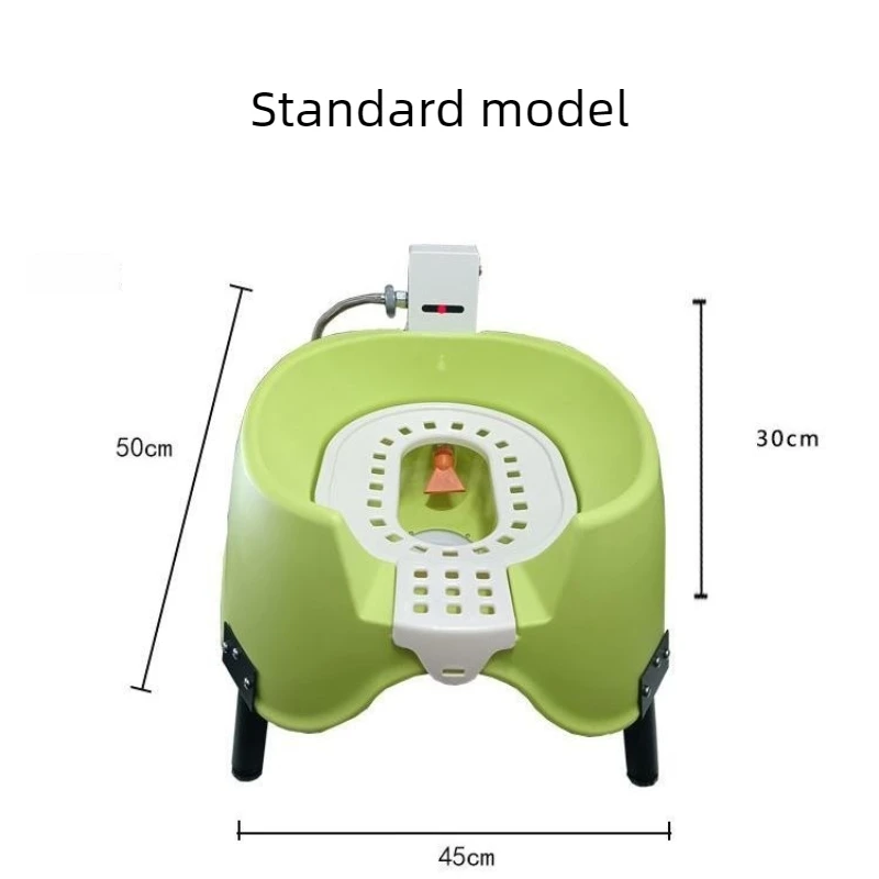 Vaso sanitário para gatos com descarga totalmente automática, sensor infravermelho, caixa de areia inteligente, seguro para gatos e cães de pequeno porte, semiaberto._voghion.com