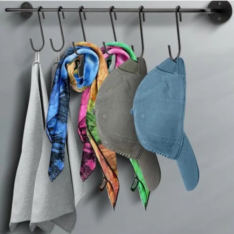 Description Picture 4 of itemHat Rack for Wall Baseball Cap Organizer Hanger with Hooks Metal Hat Holder Wall-Mounted Caps for Closet Door Bedroom Entryroom